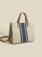 حقيبة يد من الخيش