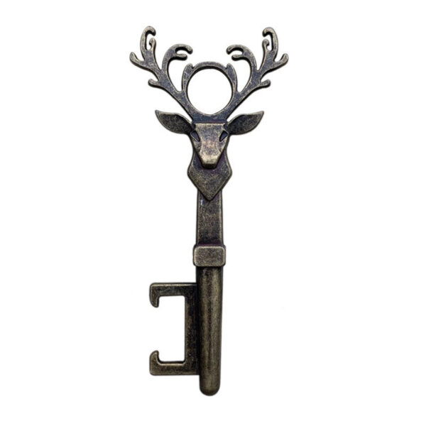 Deer's Head Beer Bottle Opener Metal Craft Bottle Opener